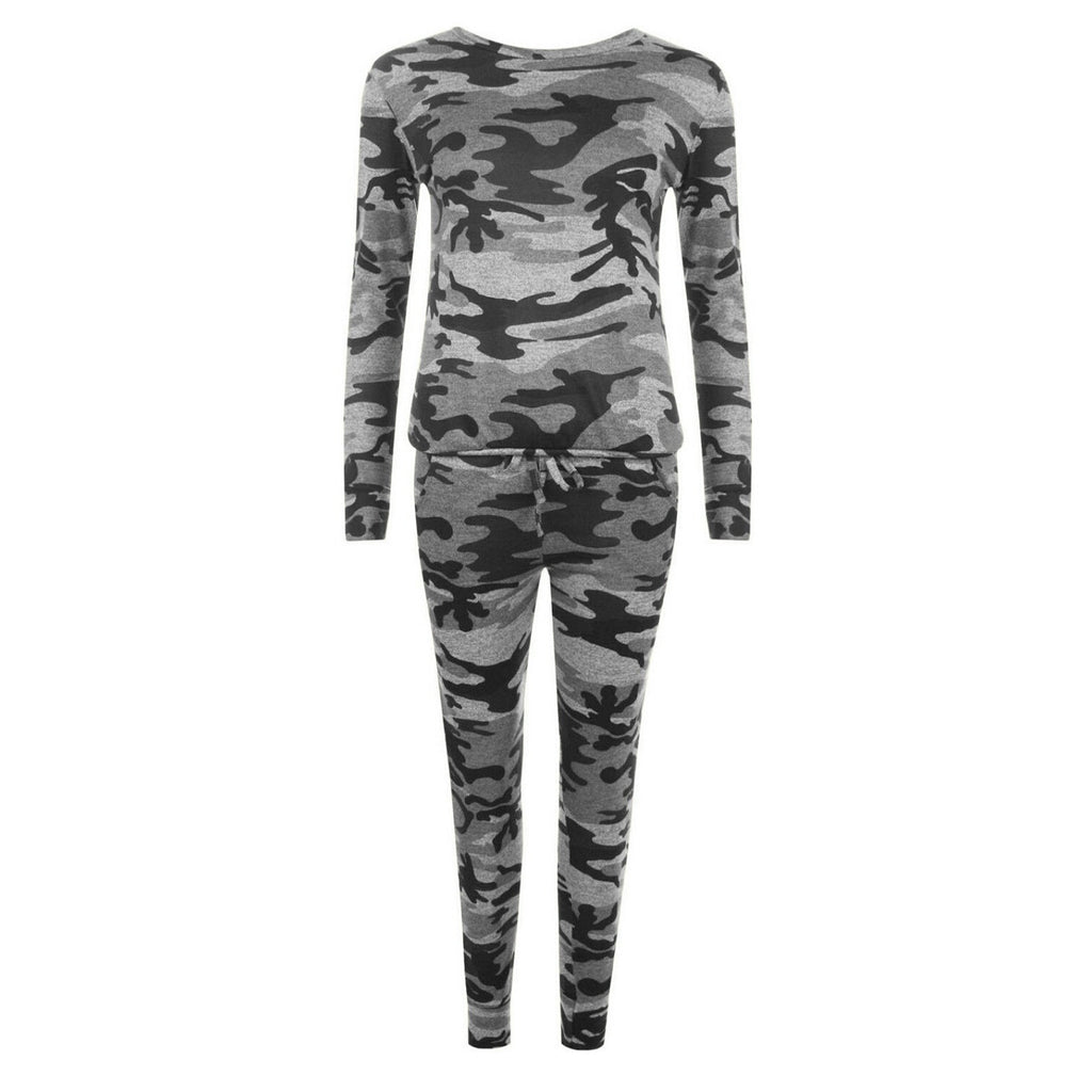 Women's Camouflage Loungewear Tracksuit